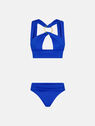THE ATTICO Blue bikini BLUE 233WBB73PA21015