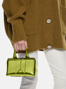 THE ATTICO ''Friday'' acid green mini handbag  227WAH02L062397