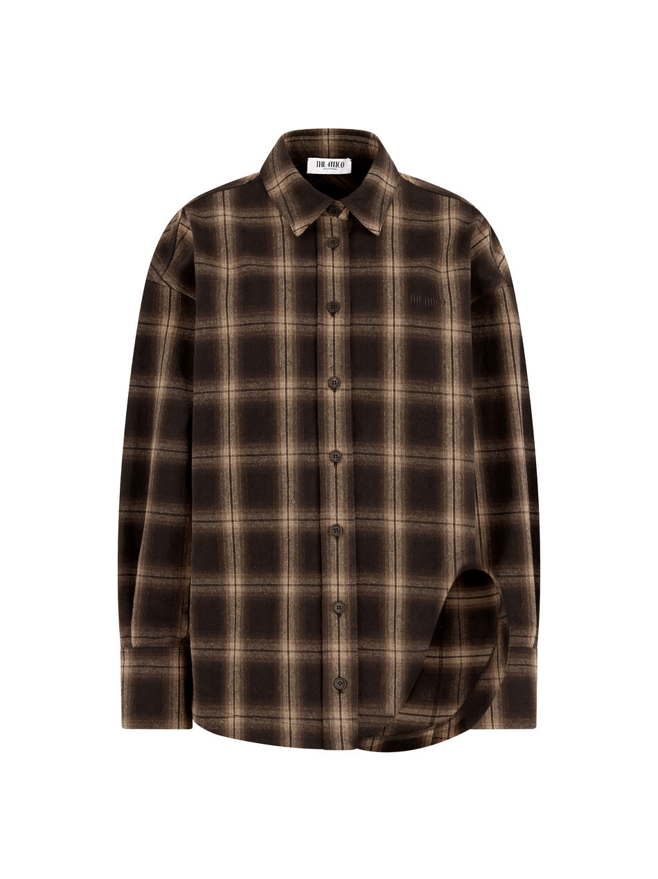 THE ATTICO ''Diana'' brown shades shirt Brown shades 260WCH00004CCC124AA594