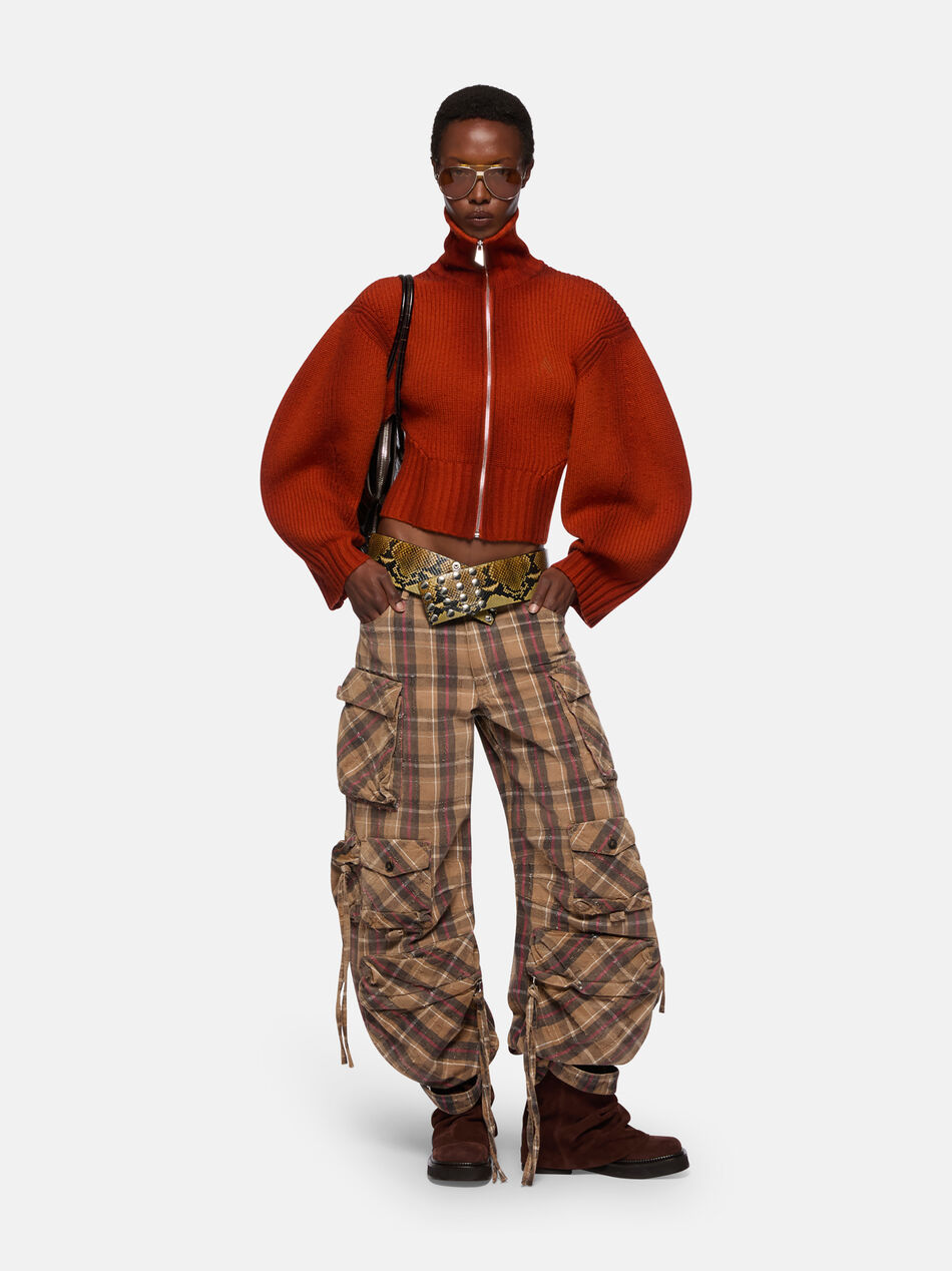 THE ATTICO Rust cardigan RUST 251WCD00009KWS010SP107