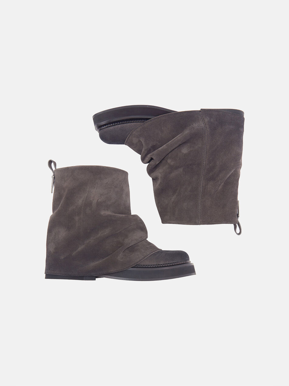 THE ATTICO ''Mini Robin'' dark grey combat boot Dark grey 248WS832L108233