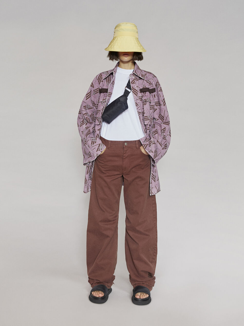 THE ATTICO "Cara" white t-shirt WHITE 212WCT50C023001