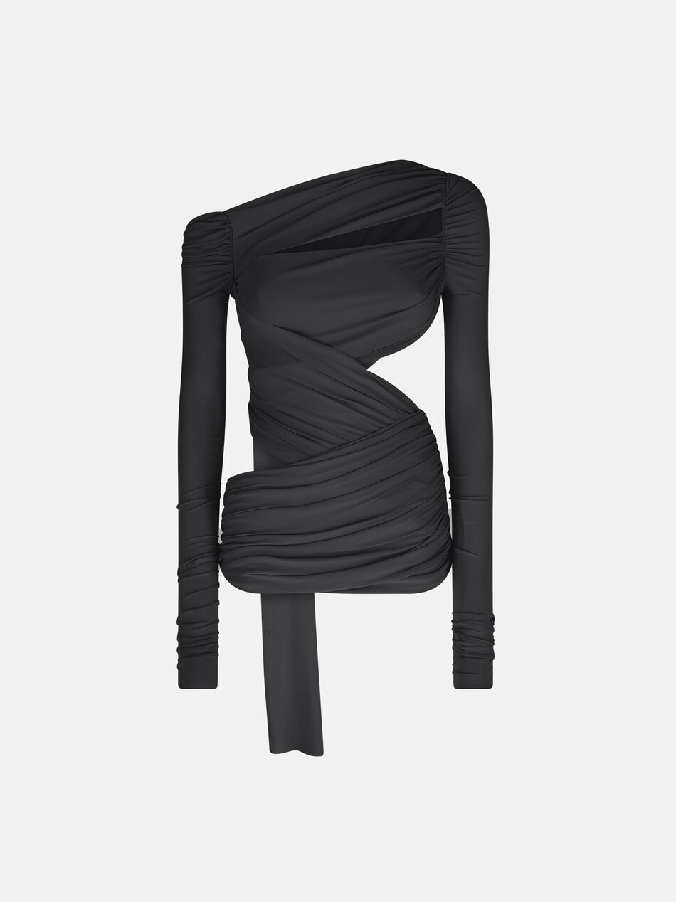 THE ATTICO Black top BLACK 246WCT258A014100