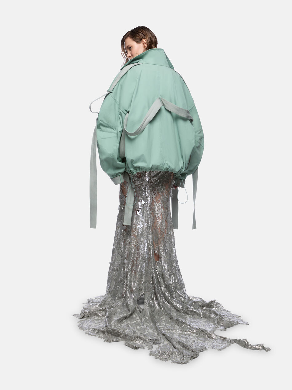 THE ATTICO Sage green bomber SAGE GREEN 250WCB00087CCC110AA277