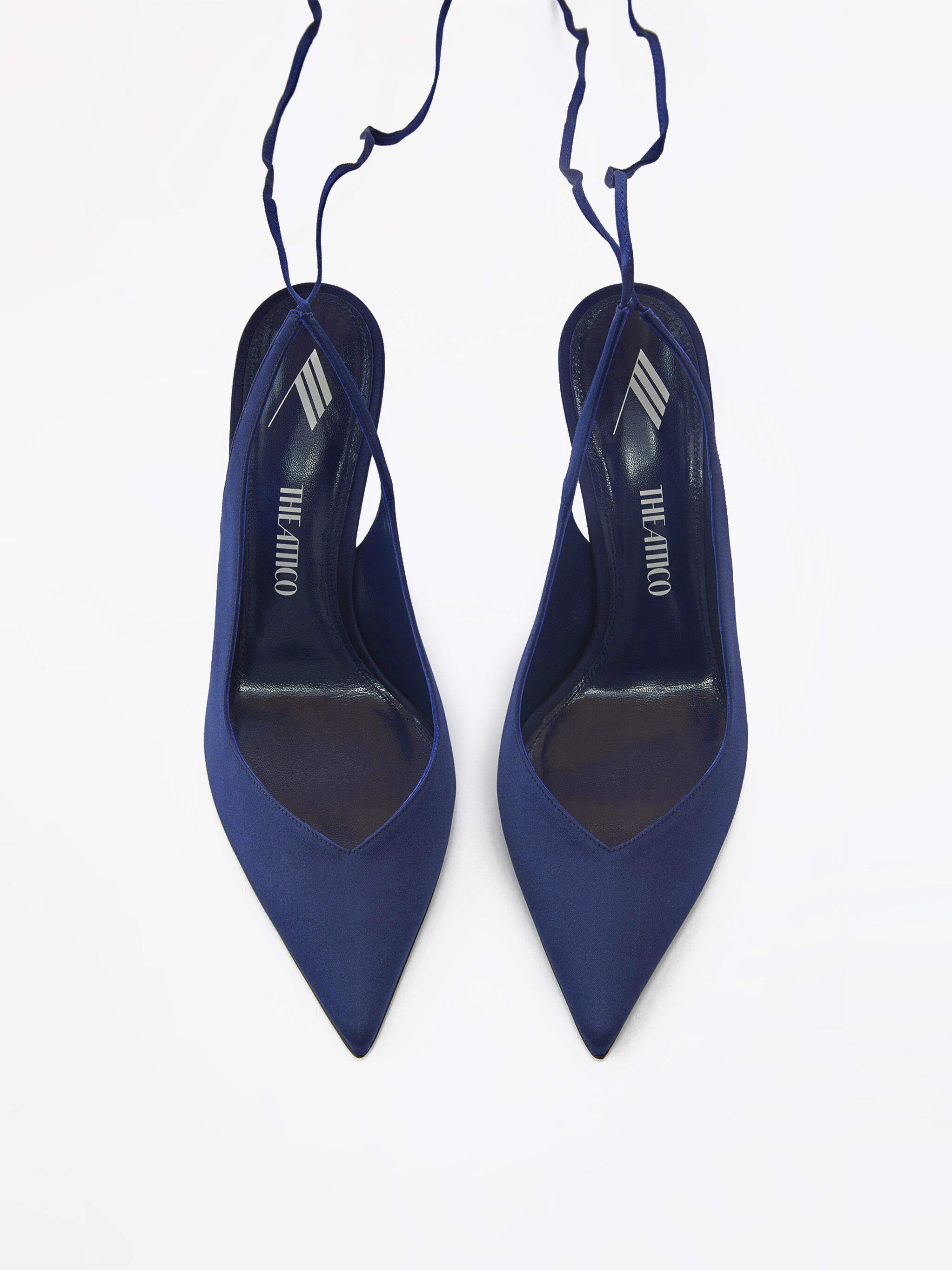 blue slingback