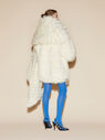 THE ATTICO White short fur coat WHITE 246WCB55FUR5001