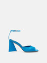 THE ATTICO ''Piper'' turquoise sandal  232WS599V015014