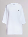 THE ATTICO "Cara" white t-shirt WHITE 212WCT50C023001