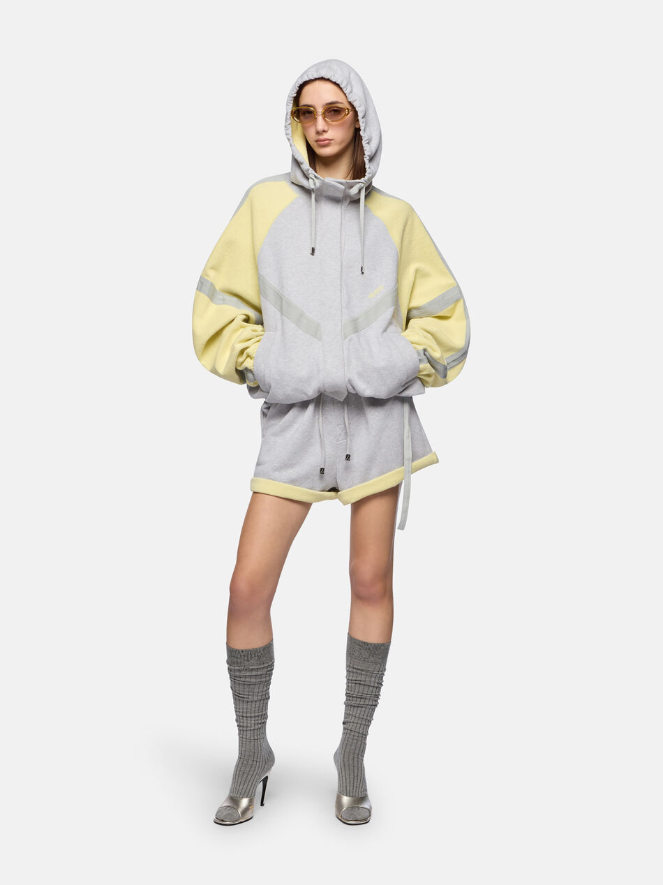 THE ATTICO Grey and honey bomber Grey/honey 260WCB00110JJF007AA841