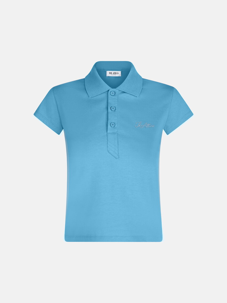 THE ATTICO Blue t-shirt BLUE 251WCT00358JJJ025AA015