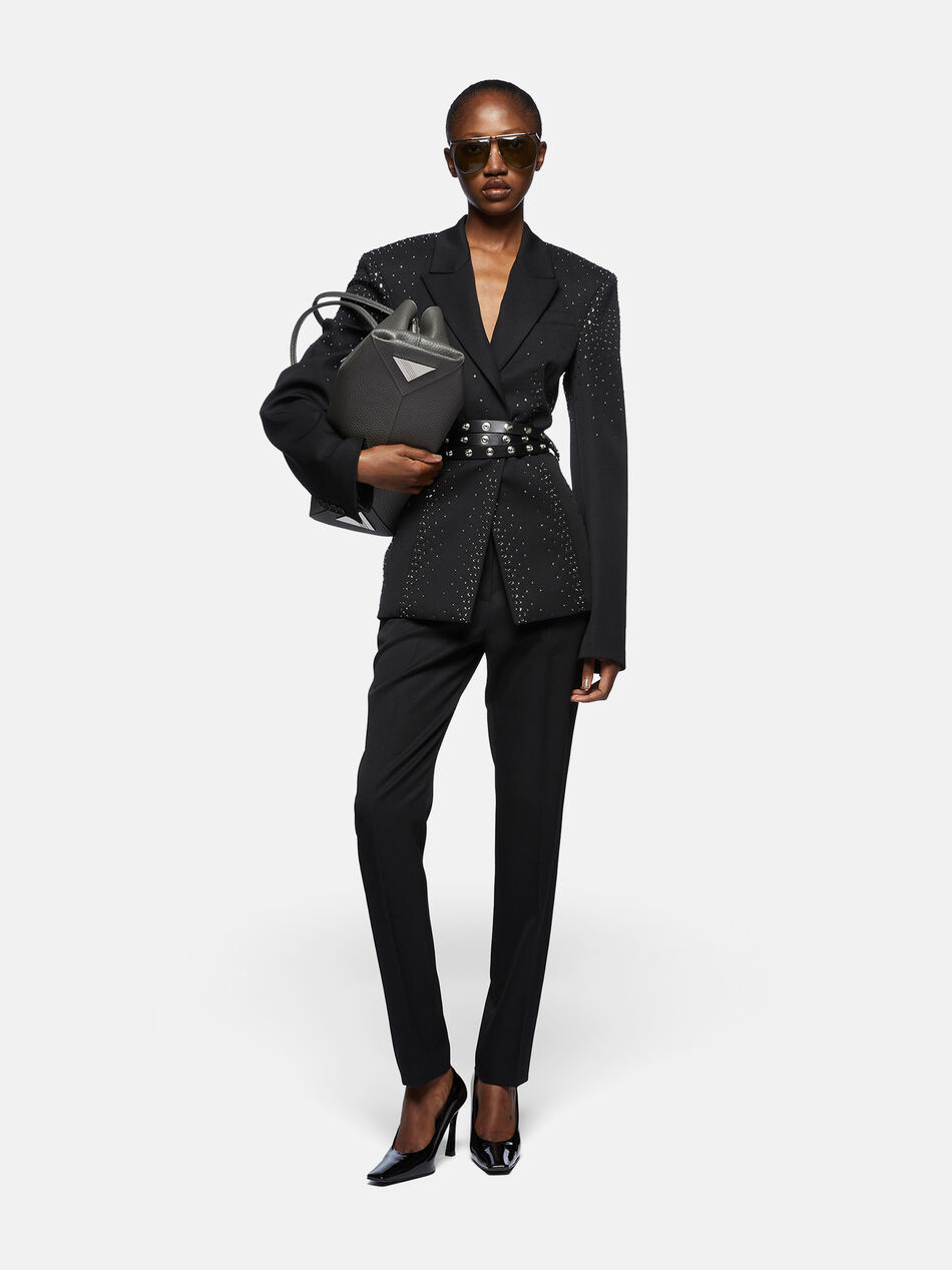 THE ATTICO Black blazer BLACK 250WCG00061WWW046TS100