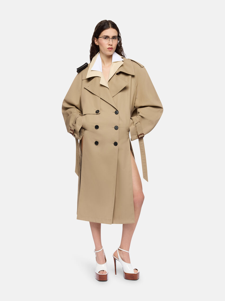 THE ATTICO Beige trench BEIGE 260WCC00091PLC003AA198