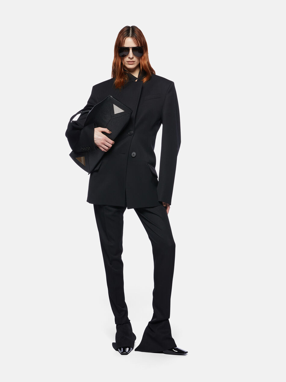 THE ATTICO Black long pants BLACK 250WCP00250WWW046AA100