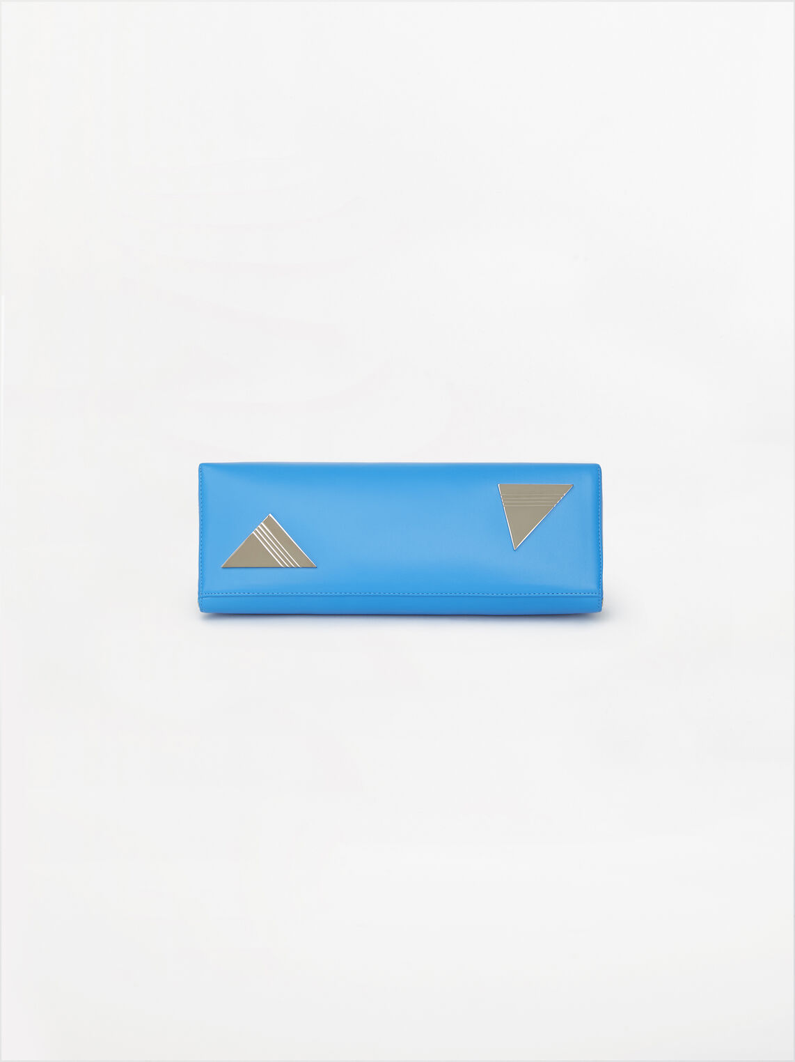 THE ATTICO ''Sunday'' turquoise elongated everyday bag 4