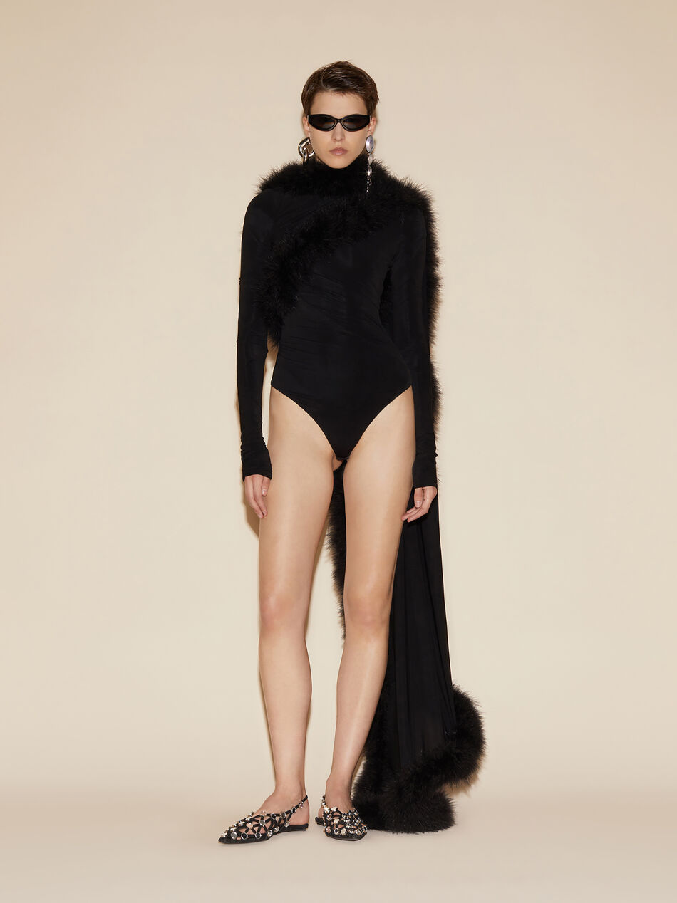 THE ATTICO Black body BLACK 246WCY14J042F100