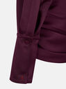 THE ATTICO ''Hatty'' burgundy mini dress BURGUNDY 232WCA158E020114