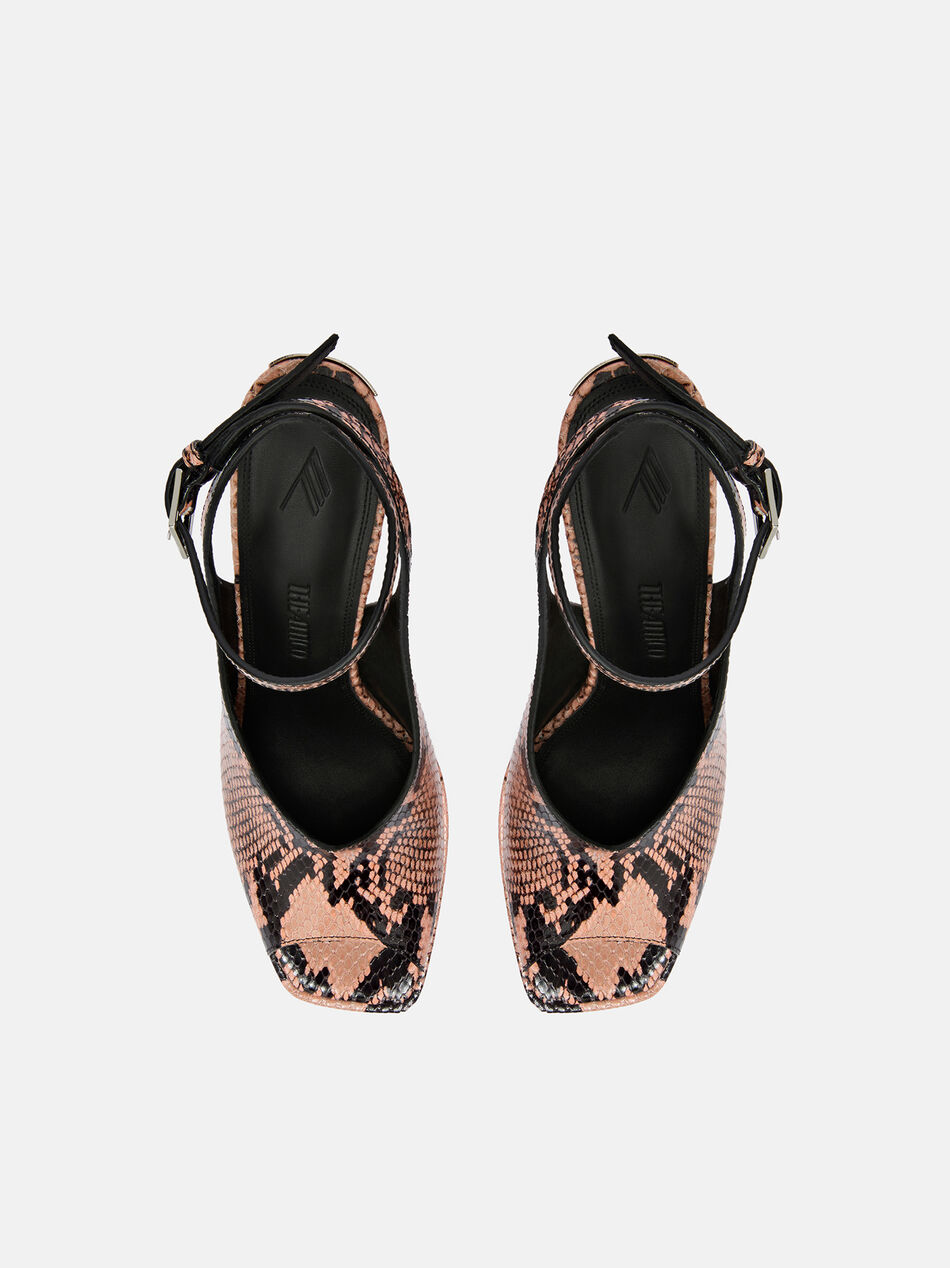 THE ATTICO ''Ornella'' pink sandal Rosewood 260WSH00911LBT003PR653