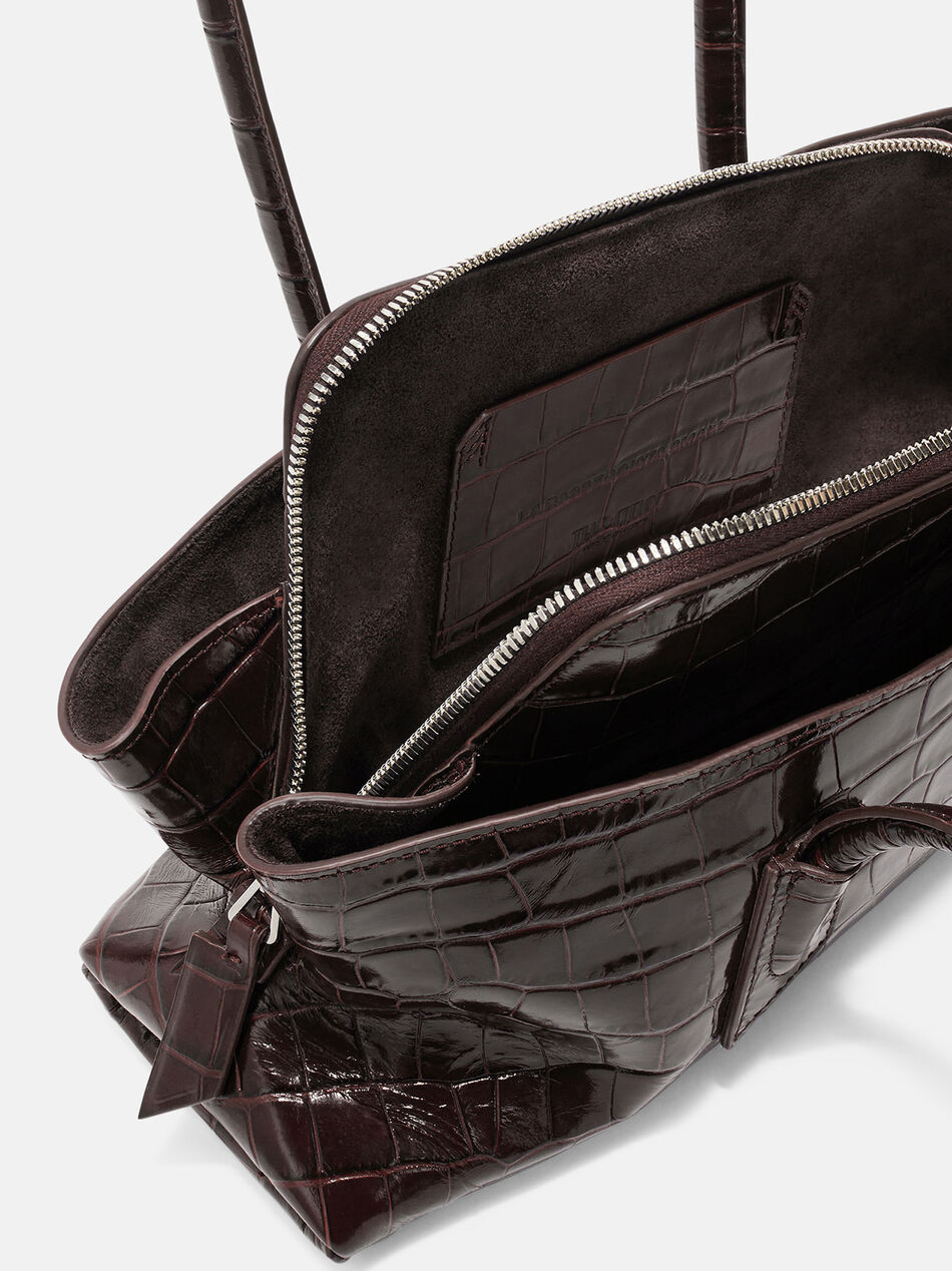 THE ATTICO ''La Passeggiata Small'' coffee top handle COFFEE 251WAH00058LBT021PR207