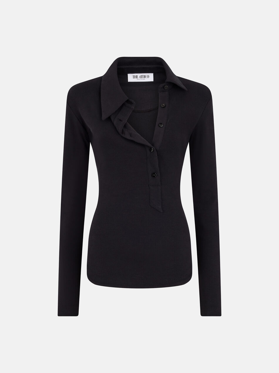 THE ATTICO Black top Black 260WCI00031JJJ073AA100