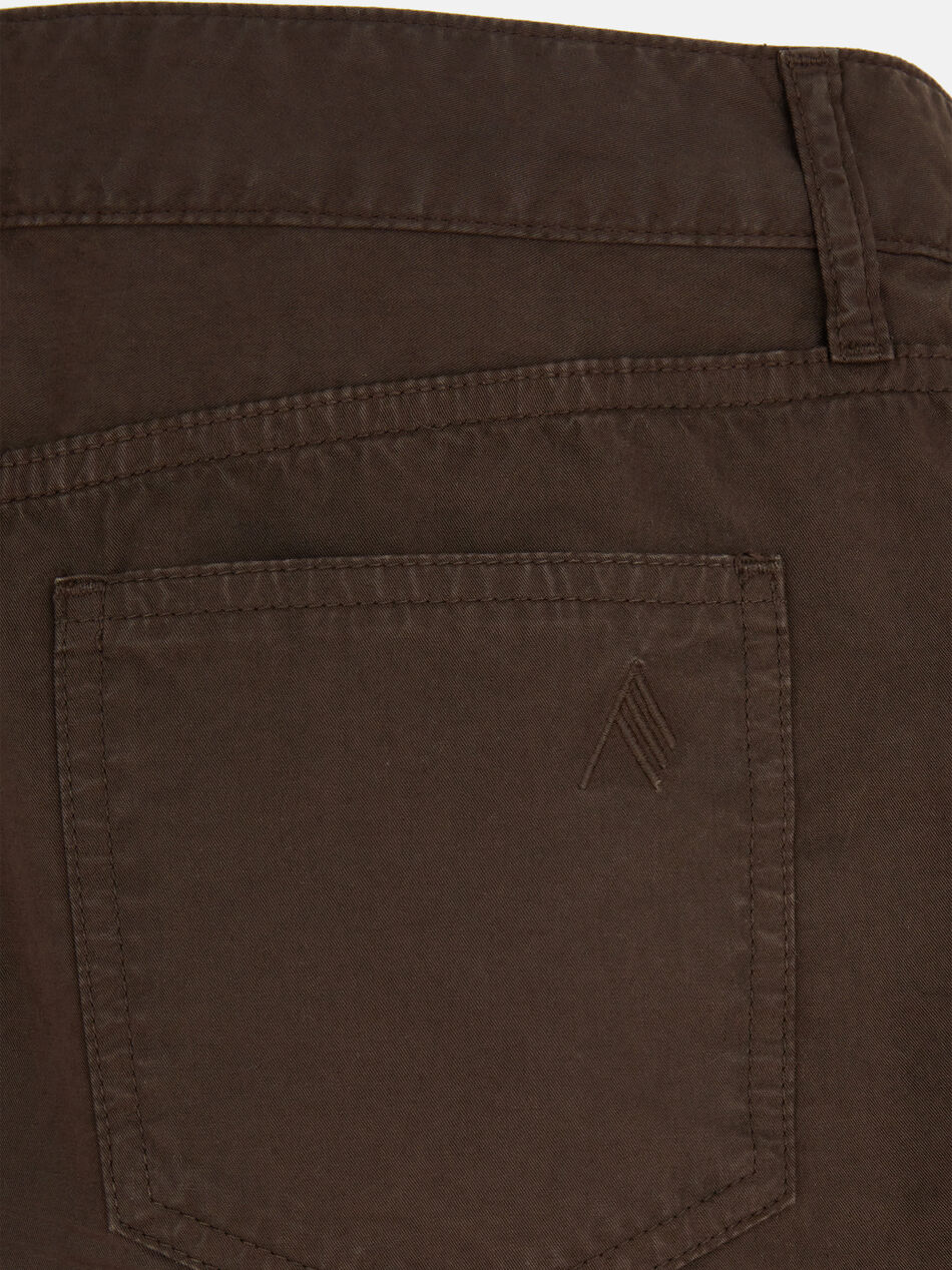 THE ATTICO ''Fay'' brown mini skirt BROWN SPEWCS136C105064