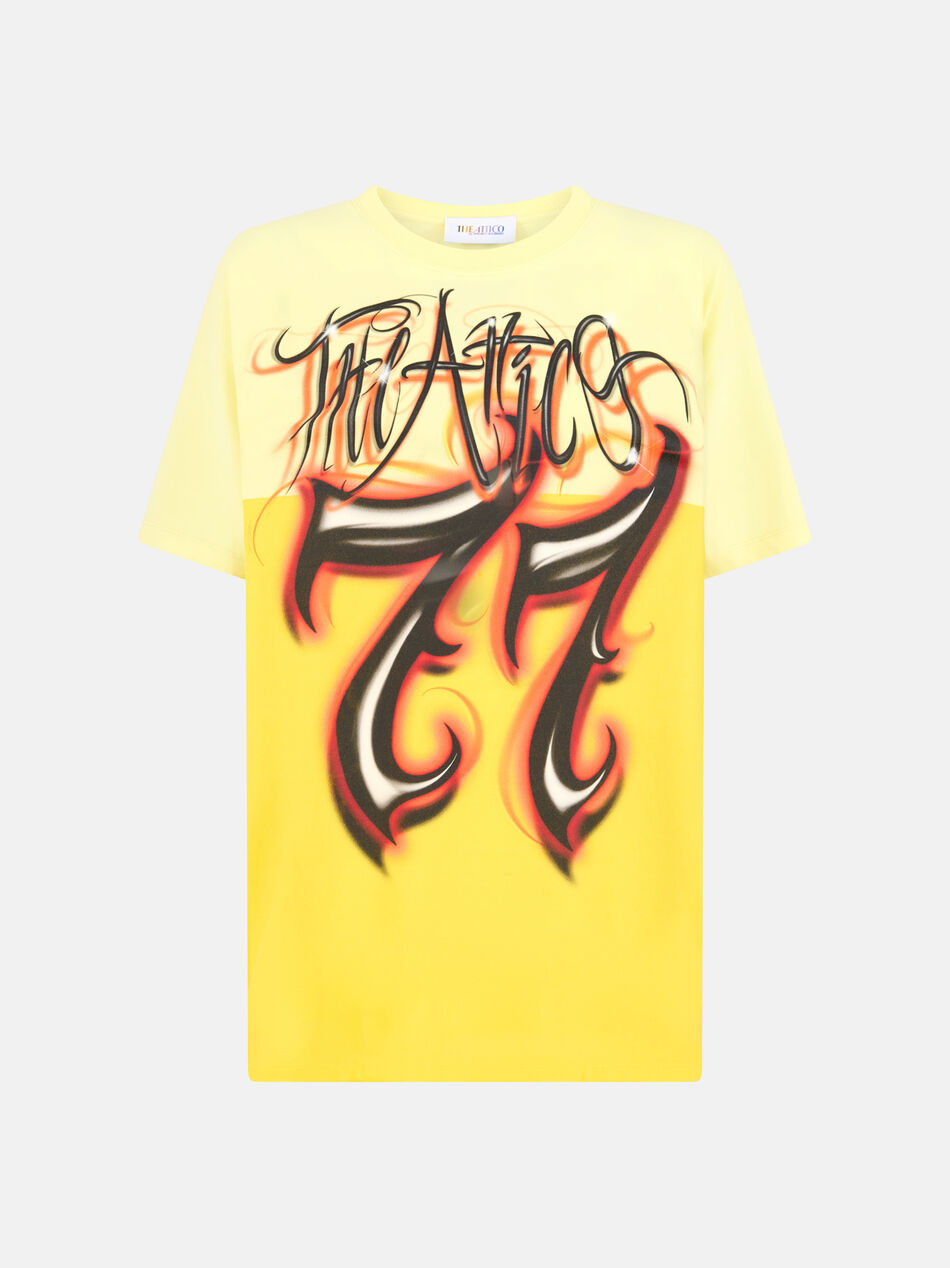 THE ATTICO Multicolor t-shirt MULTICOLOR 260WCT00353JJJ025GH021