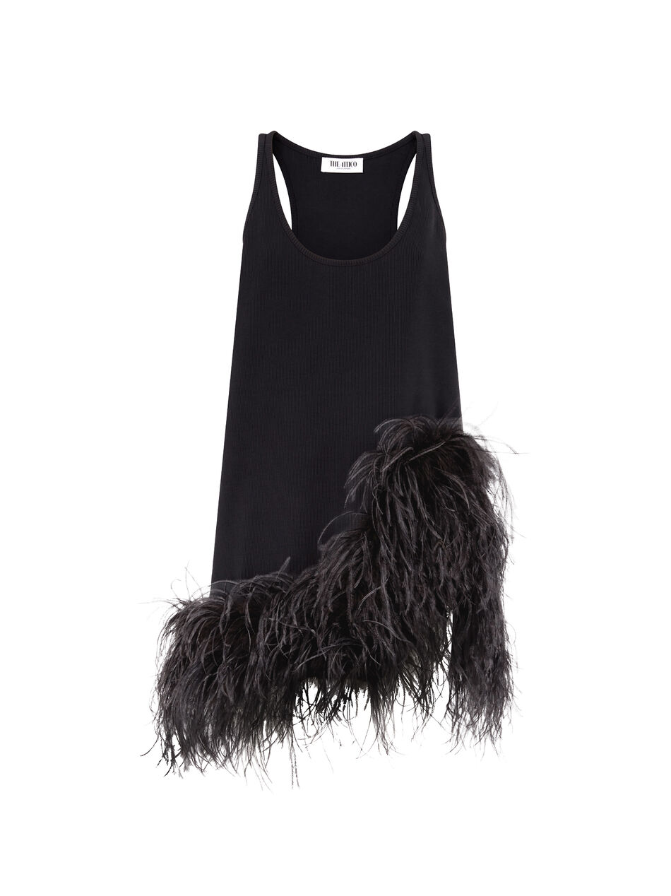 THE ATTICO Black mini dress Black 260WCA00487JJJ073MU100