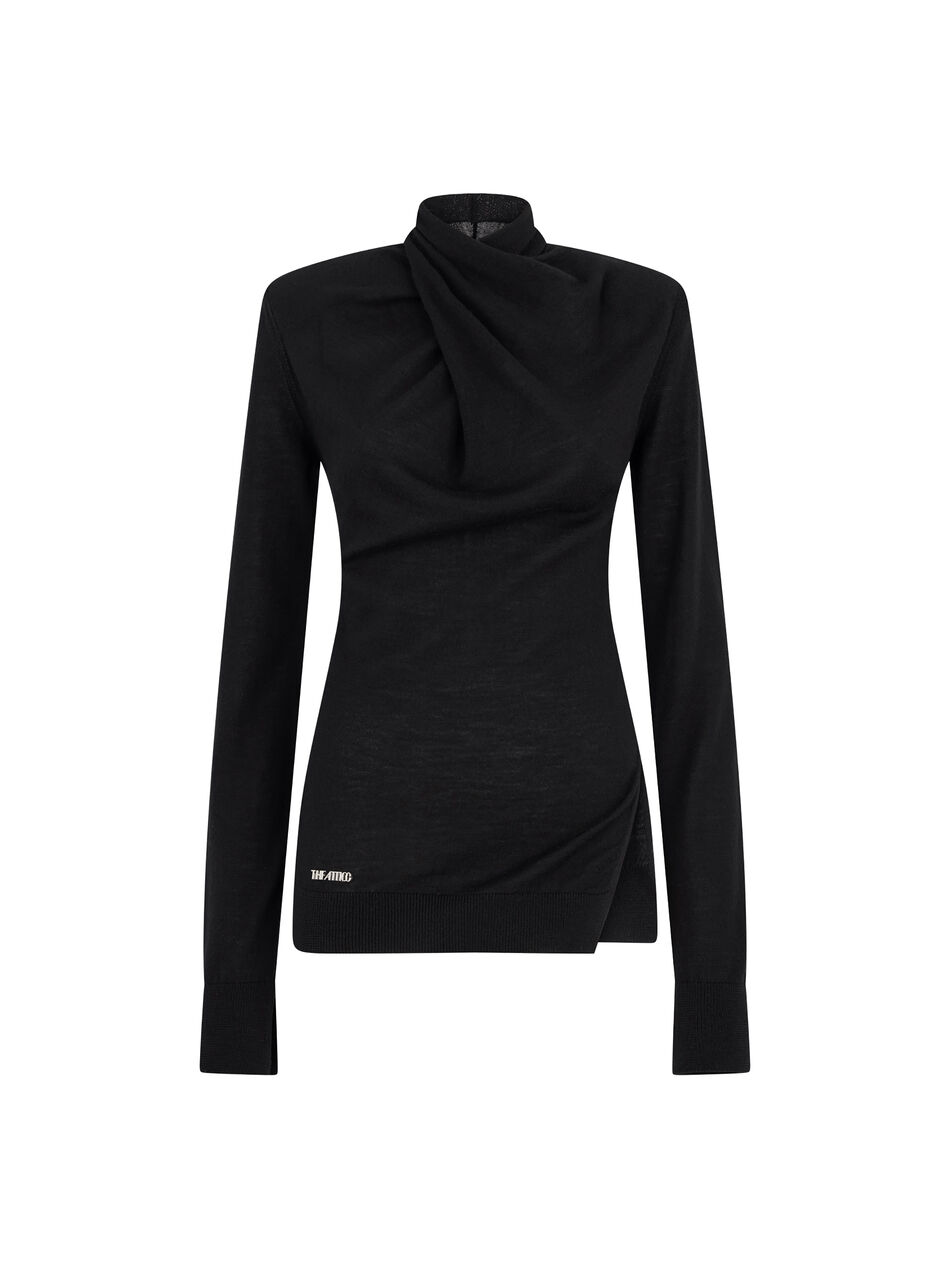 THE ATTICO Black sweater Black 260WCK00130KWW005AA100