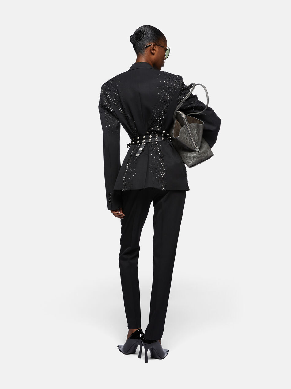 THE ATTICO Black blazer BLACK 250WCG00061WWW046TS100