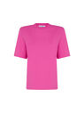 THE ATTICO ''Bella'' fuchsia t-shirt  228WCT04J024009