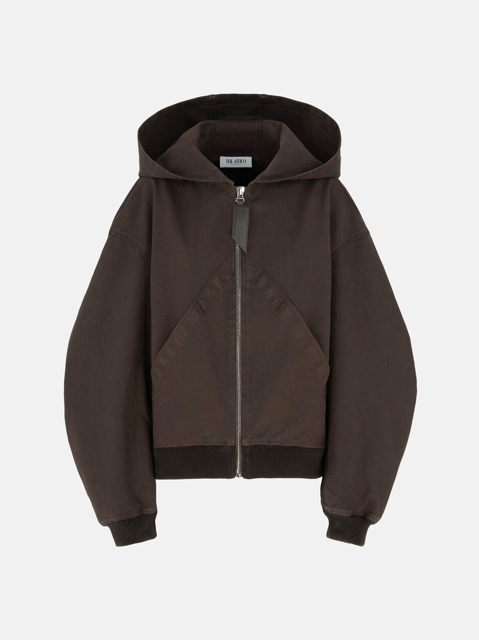THE ATTICO Brown bomber BROWN 250WCB00066DDC093AA064