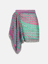 THE ATTICO Multicolor mini skirt MULTICOLOR 232WCS140KC062021