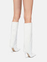 THE ATTICO ''Sienna'' white boot WHITE 237WS507L019001
