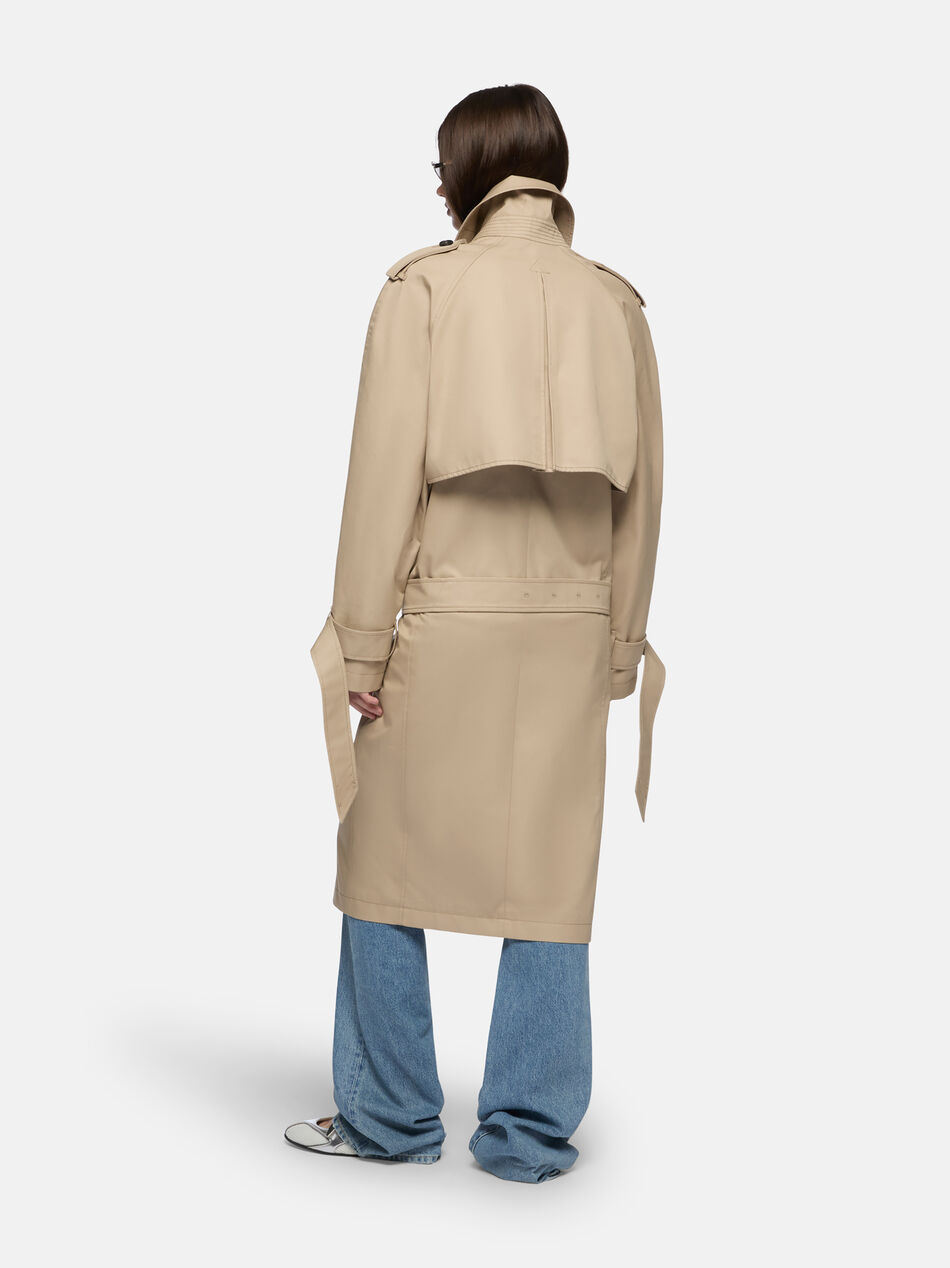 THE ATTICO Beige trench BEIGE 251WCC00085CCC114AA198