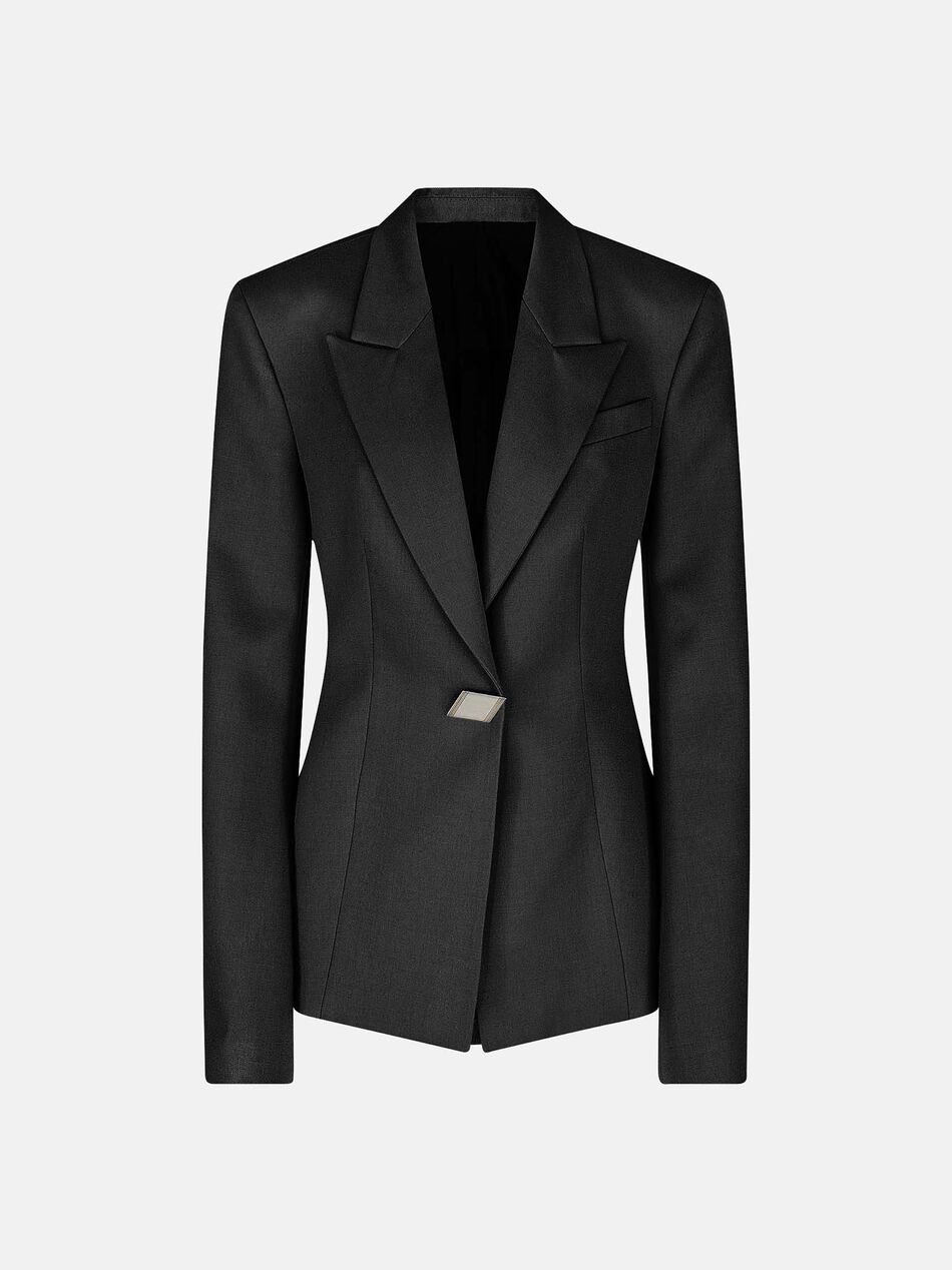 THE ATTICO Black blazer BLACK 247WCG61W046100