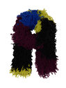 THE ATTICO Multicolor scarf