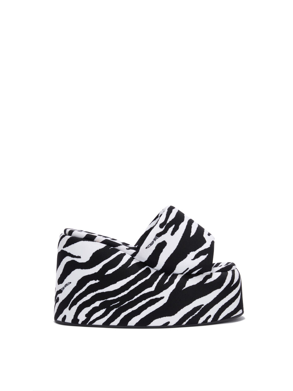 THE ATTICO ''Mochi'' white and black flatform WHITE/BLACK 260WSH00905PAA116PR020