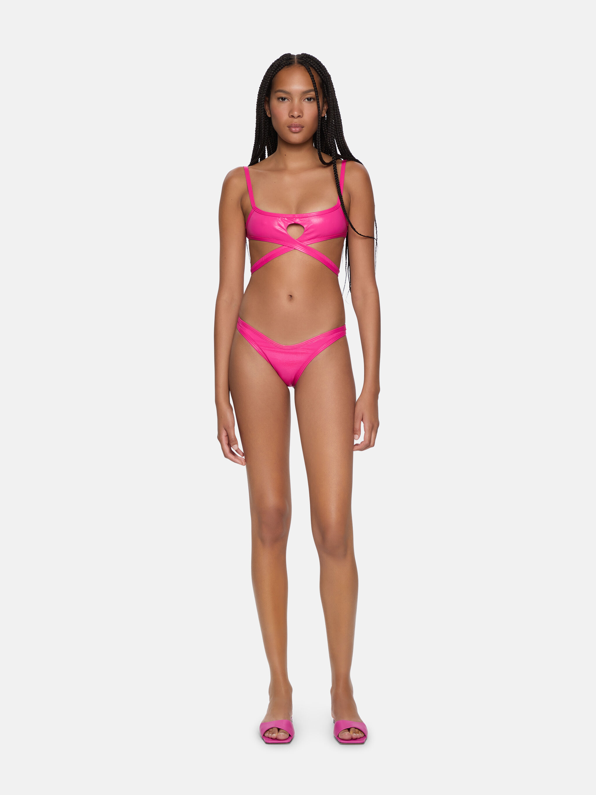 Fuchsia bikini for Women | THE ATTICO®