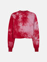 THE ATTICO Red and pink sweatshirt  232WCF08JF03410