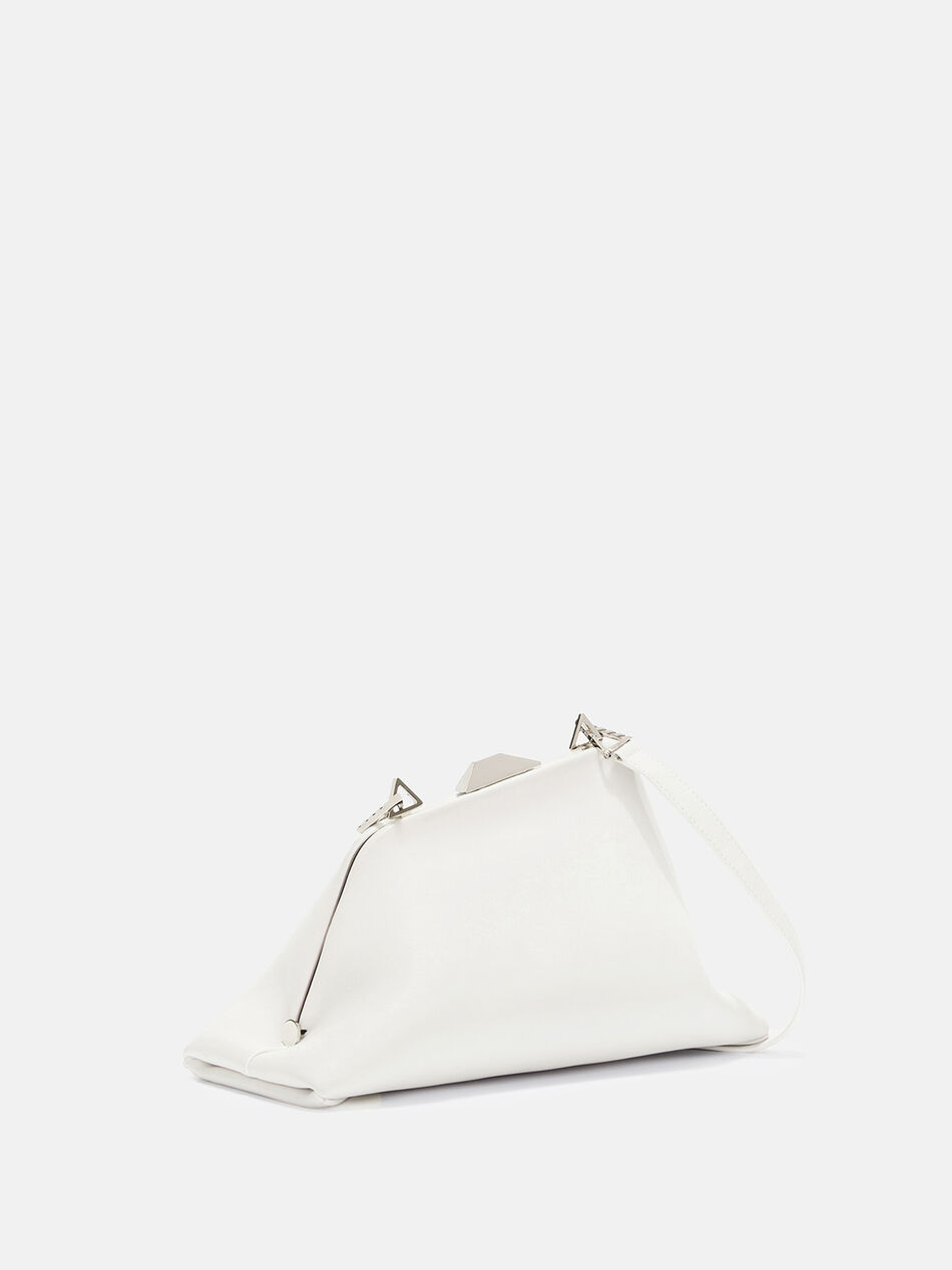 THE ATTICO ''Day Off'' white shoulder bag WHITE 246WAH49L001001