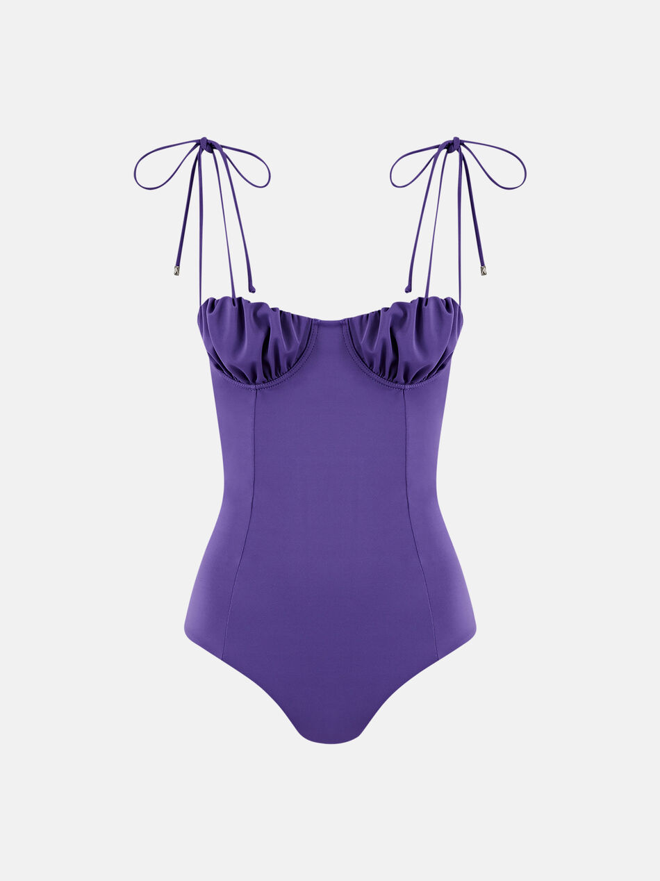 THE ATTICO Purple one piece PURPLE 250WBA00003PAA094AA035
