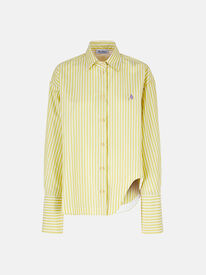 \'\'Eliza\'\' light banana striped shirt for Women | THE ATTICO®