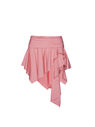 THE ATTICO ''Paris'' hot pink mini skirt