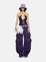 THE ATTICO ''Fern'' purple long pants PURPLE 236WCP84D059035
