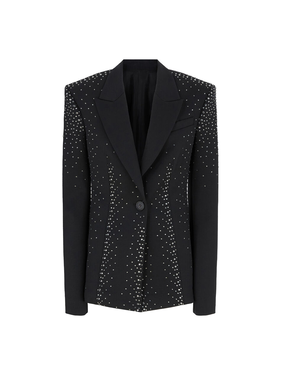 THE ATTICO Black blazer BLACK 250WCG00061WWW046TS100