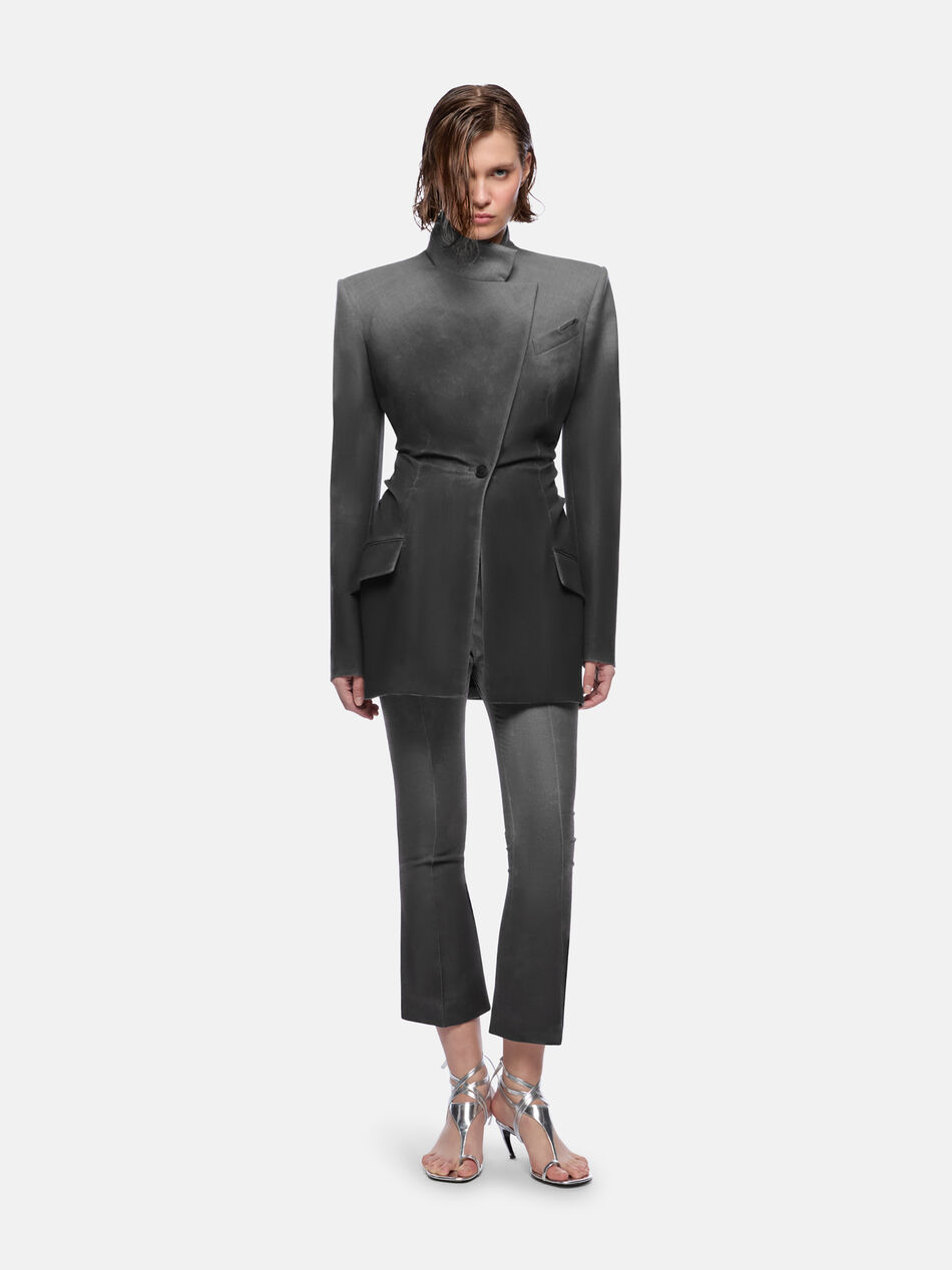 THE ATTICO Grey melange long pant Grey melange 250WCP00266WWW062SP822