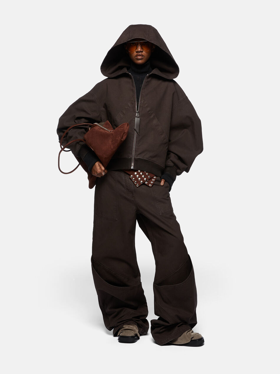 THE ATTICO Brown bomber BROWN 250WCB00066DDC093AA064