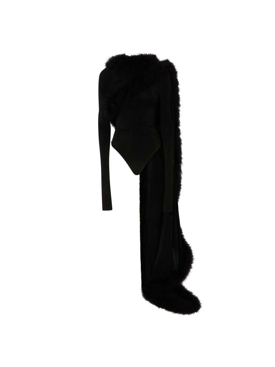 THE ATTICO Black body BLACK 246WCY14J042F100