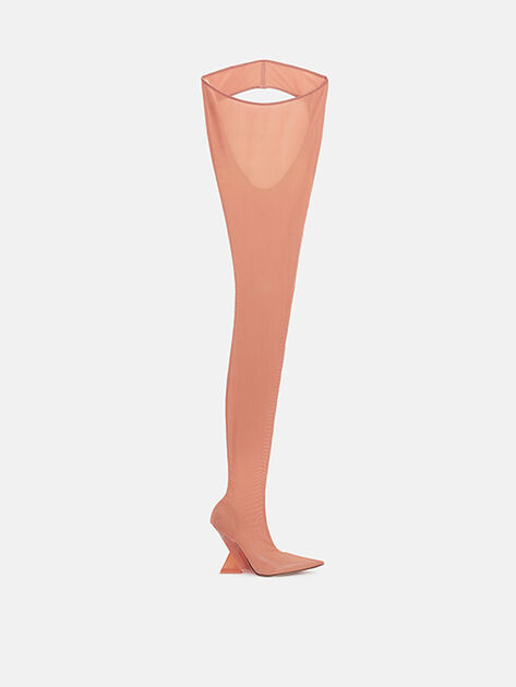 THE ATTICO ''Cheopissima'' peach thigh high PEACH 250WSH00802PAA081PH006