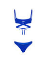 THE ATTICO Blue bikini BLUE 233WBB67PA21015