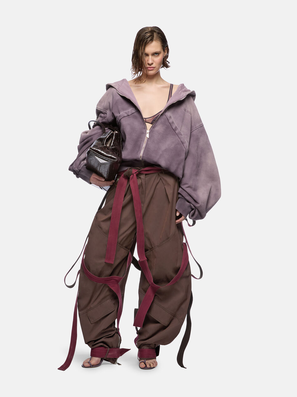 THE ATTICO Brown long pant BROWN 250WCP00264CCC110AA064